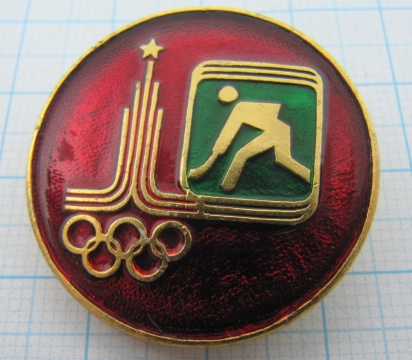 0031 Олимпиада 1980, хоккей на траве, пиктограммы