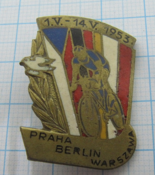7732 Велогонка мира 1953, Прага Берлин Варшава, велоспорт