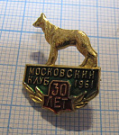 4114, 30 лет московский клуб охотничьих собак 1961