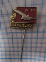4187, Ту 144 СССР, Париж 75